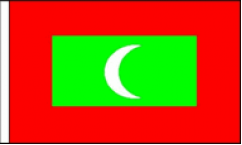 Maldives Table Flags